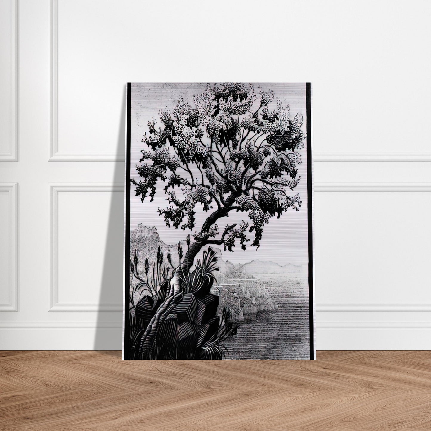 ESCHER (14) - MC Escher Brushed Aluminum Print - 70x100 cm / 28x40 inches | MC Escher Aluminum Print | MC Escher Prints