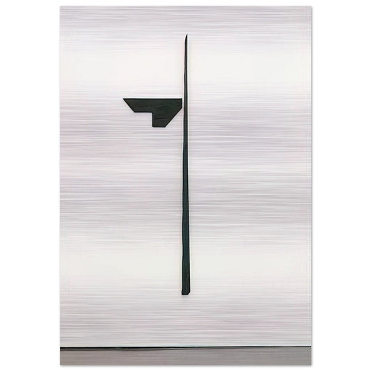BUTTERFLY II 1969 - BLINKY PALERMO Brushed Aluminum Print - 70x100 cm / 28x40 inches | BLINKY PALERMO Aluminum Print | BLINKY PALERMO Prints