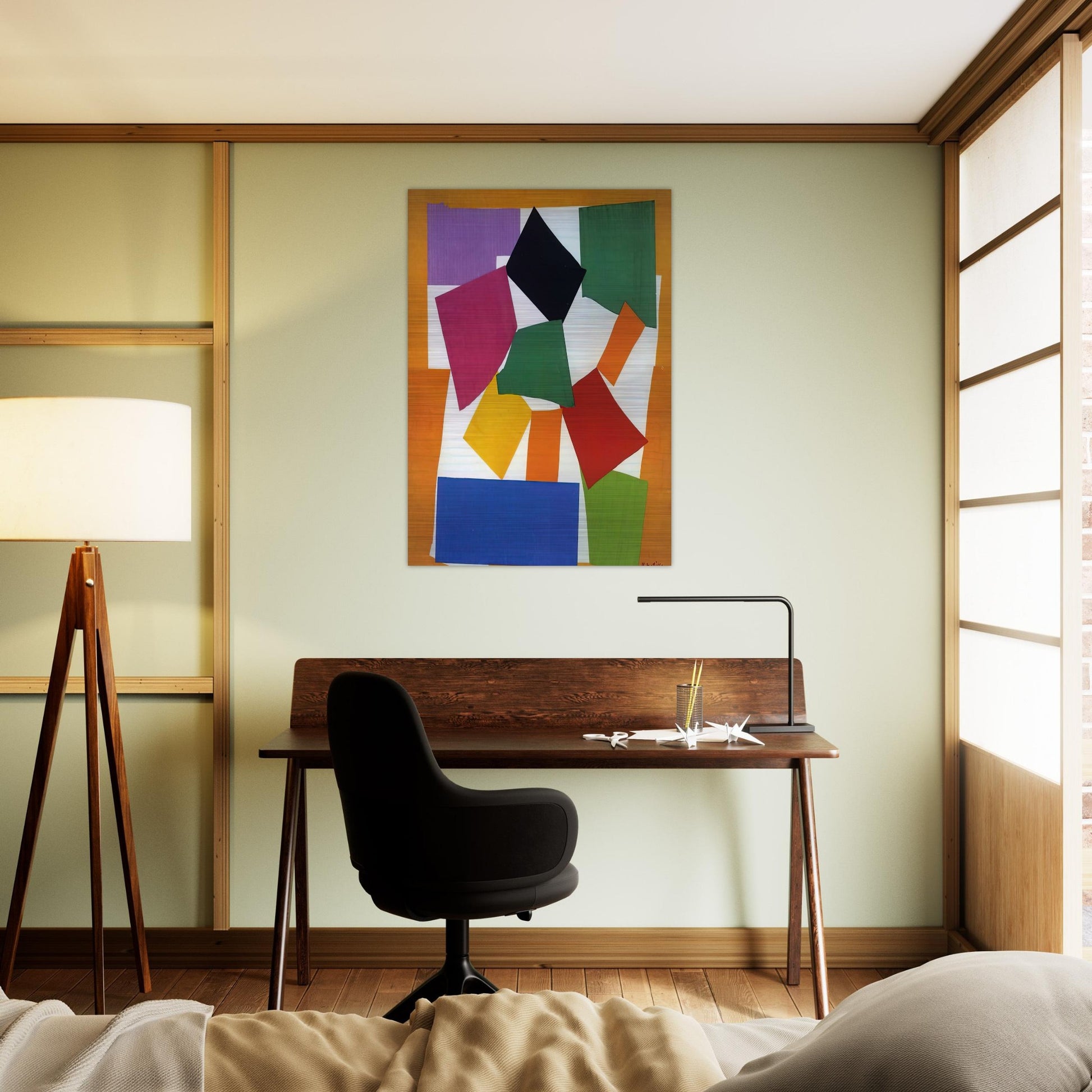 THE SNAIL 1953 - Henri Matisse Brushed Aluminum Print - 70x100 cm / 28x40 inches | Henri Matisse Aluminum Print | Henri Matisse Prints