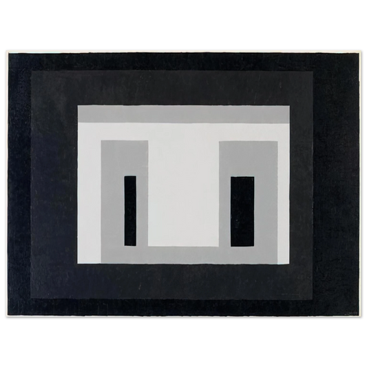 Josef Albers - VARIANT ADOBE 1948  75x100 cm / 30x40inches Fine Art Poster