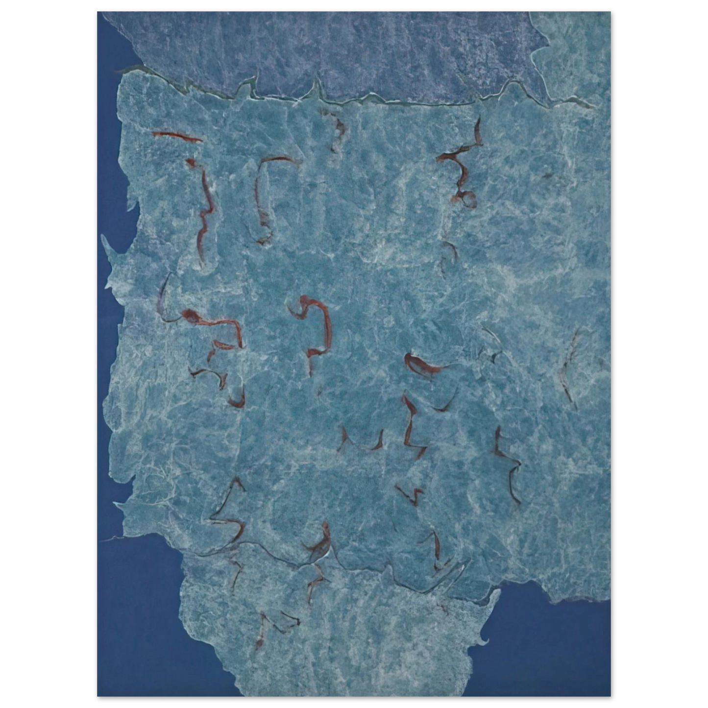Theodoros Stamos - Infinity Field, Jerusalem Series - 1984  75x100 cm / 30x40inches Fine Art Poster