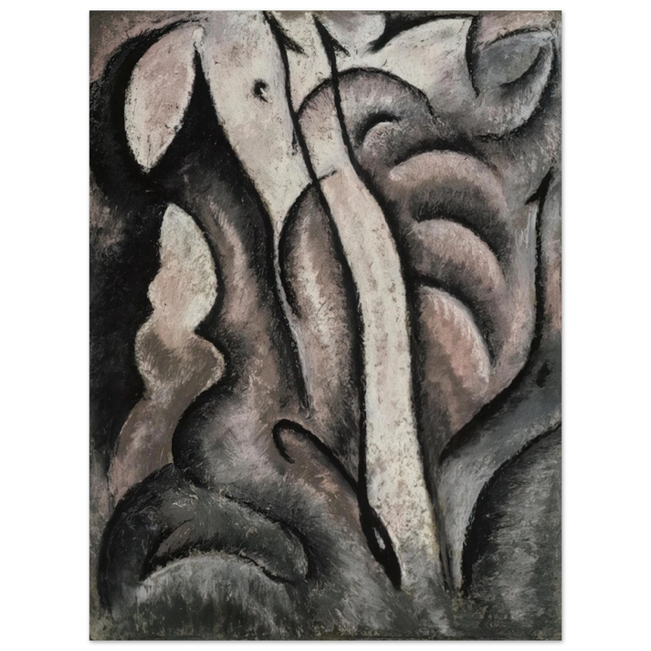 Arthur Dove - Sentimental Music - 1913  75x100 cm / 30x40inches Fine Art Poster