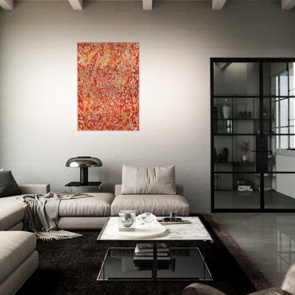 Summer Play - Lee Krasner Brushed Aluminum Print - 70x100 cm / 28x40 inches | Lee Krasner Aluminum Print | Lee Krasner Prints