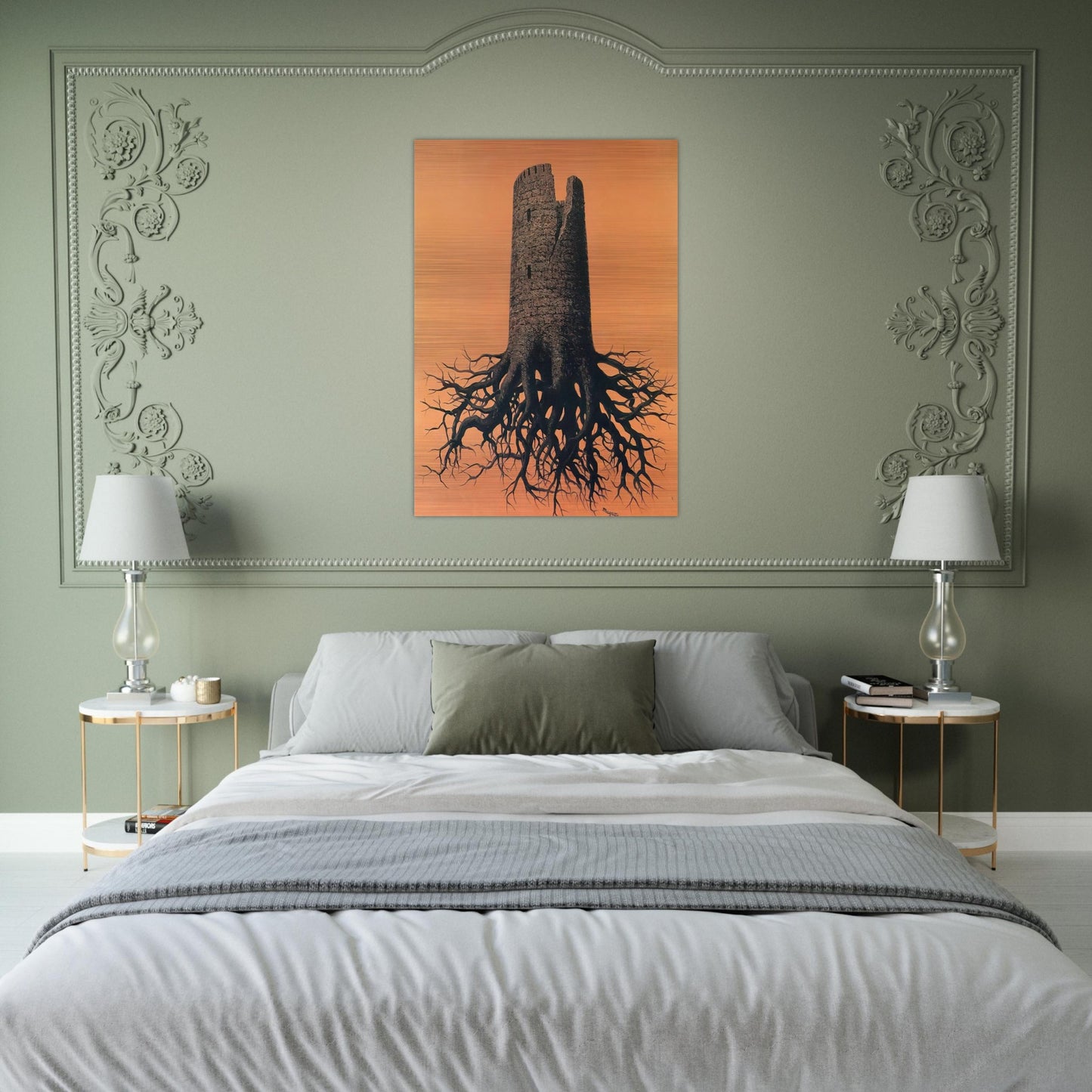 ALMAYER S FOLLY 1951 - Rene Magritte Brushed Aluminum Print - 70x100 cm / 28x40 inches | Rene Magritte Aluminum Print | Rene Magritte Prints