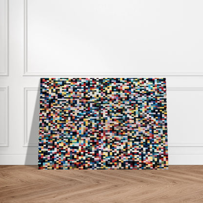 4096 COLOURS 1974 - Gerhard Richter Brushed Aluminum Print - 70x100 cm / 28x40 inches | Gerhard Richter Aluminum Print | Gerhard Richter Prints