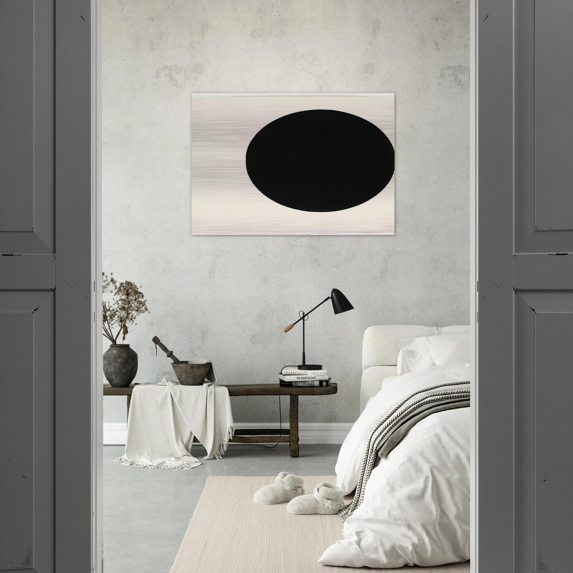 Circle Form - Ellsworth Kelly Brushed Aluminum Print - 70x100 cm / 28x40 inches | Ellsworth Kelly Aluminum Print | Ellsworth Kelly Prints