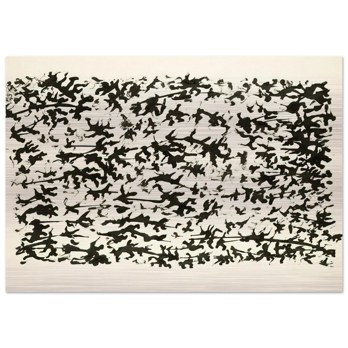 UNTITLED 7 - Henri Michaux Brushed Aluminum Print - 70x100 cm / 28x40 inches | Henri Michaux Aluminum Print | Henri Michaux Prints