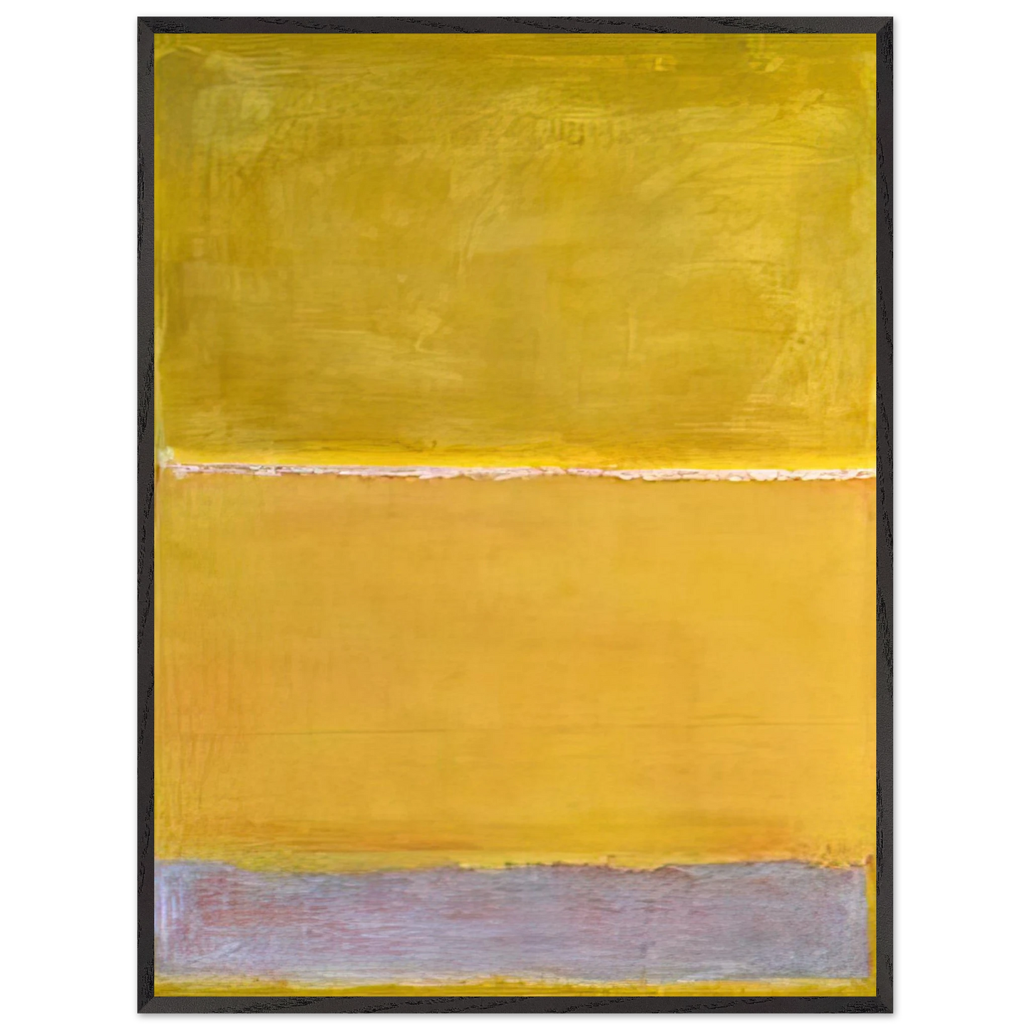 Mark Rothko - Untitled - 1952 Wall Art - 30x40 cm / 12x16 inches - Premium Wooden Framed Poster With Fine Art Paper - Wood frame
