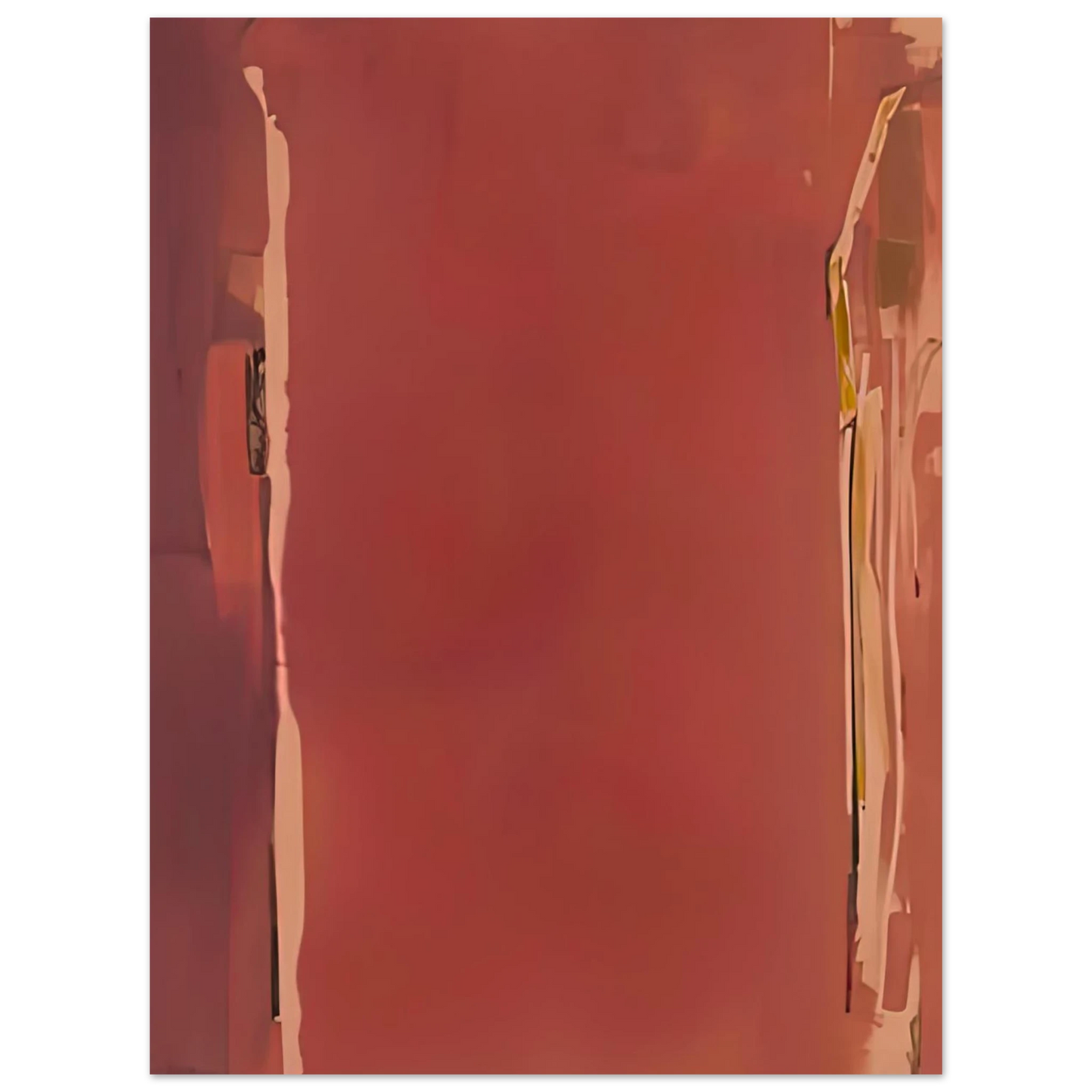Helen Frankenthaler - Sentry, 1976- Wall Art - 30x40 cm / 12x16 inches - Premium Wooden Framed Poster With Fine Art Paper-canvas - Black frame