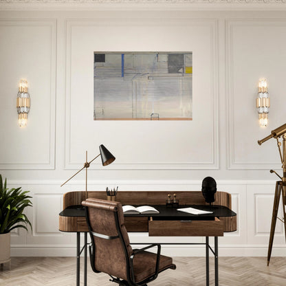 Ocean Park #131 - Richard Diebenkorn Brushed Aluminum Print - 70x100 cm / 28x40 inches | Richard Diebenkorn Aluminum Print | Richard Diebenkorn Prints