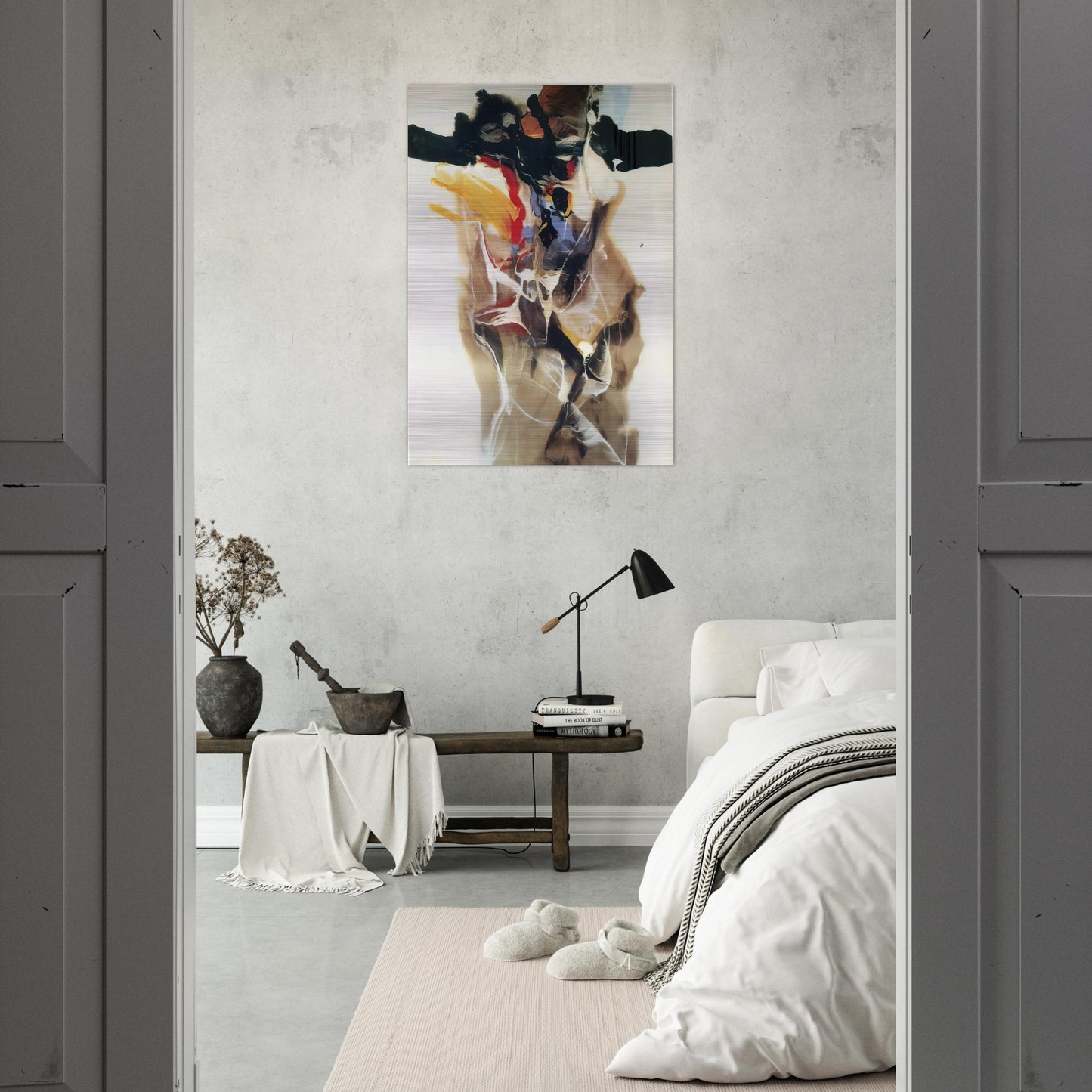 Phenomena High Octane - Paul Jenkins Brushed Aluminum Print - 70x100 cm / 28x40 inches | Paul Jenkins Aluminum Print | Paul Jenkins Prints