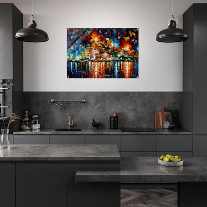 Leonid Afremov - Leonid Afremov Acrylic Print - 70x100 cm / 28x40″ inches | Leonid Afremov Wall Art | Leonid Afremov Prints