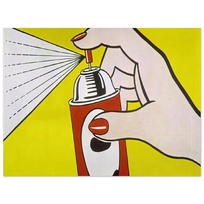 Roy Lichtenstein - SPRAY 1962  75x100 cm / 30x40inches Fine Art Poster
