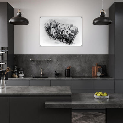 ESCHER (24) - MC Escher Acrylic Print - 70x100 cm / 28x40″ inches | Maurits Cornelis Escher Prints