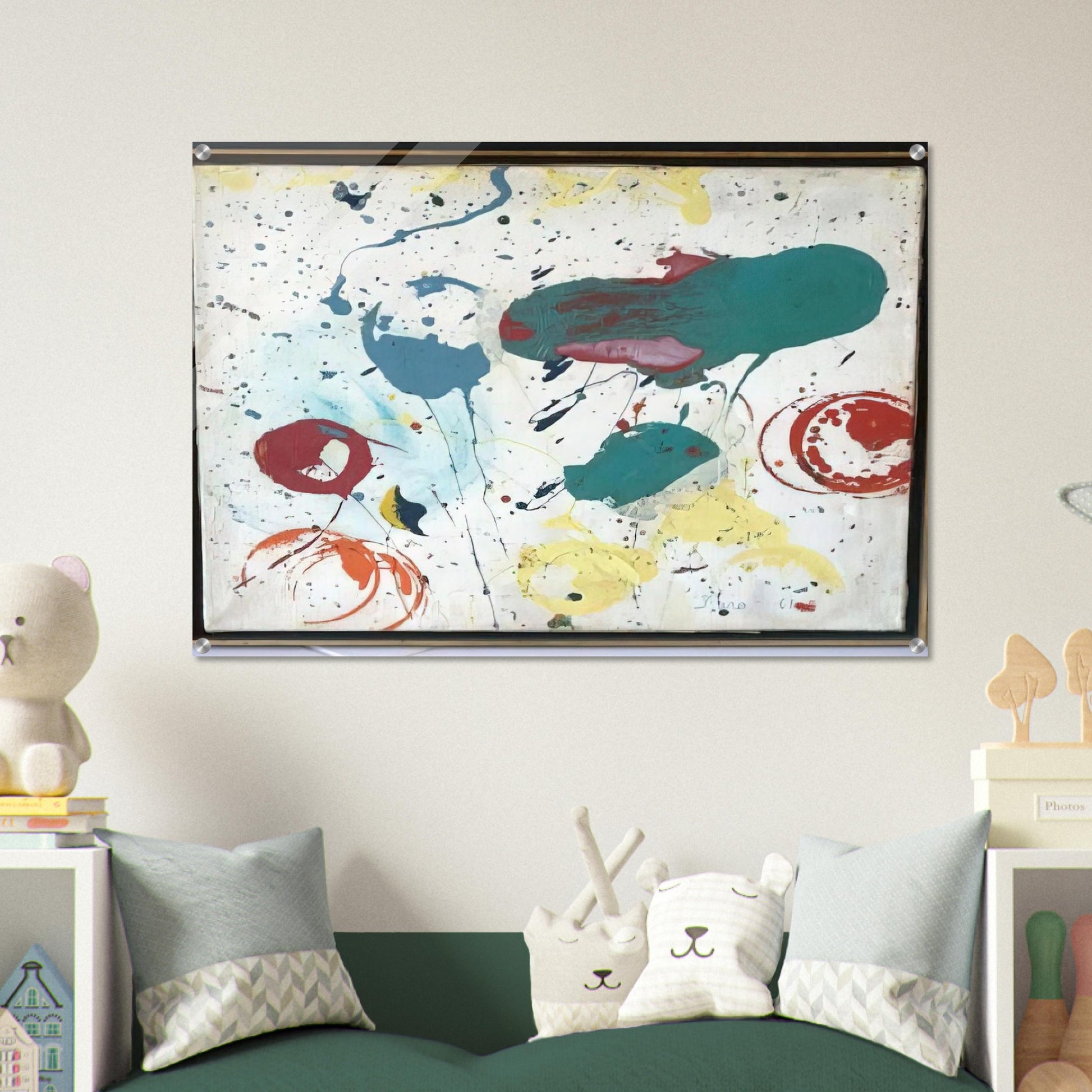 UNTITLED 1961 - Taro Yamamoto Acrylic Print - 70x100 cm / 28x40″ inches