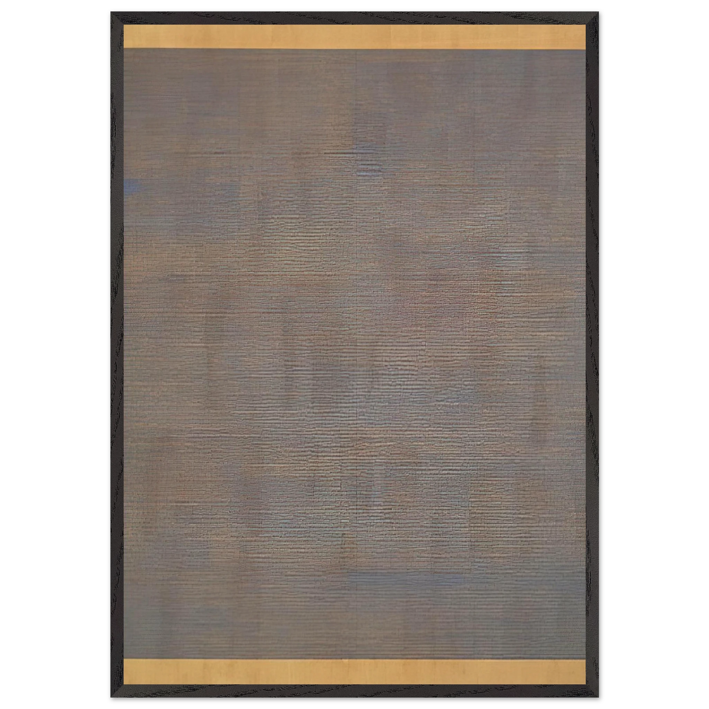 Falling Blue - Agnes Martin 70x100 cm / 28x40 inches Framed Art Print – Black Wooden Frame