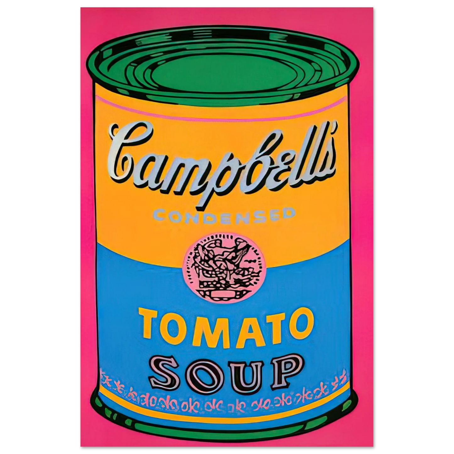 Andy Warhol - Campbell's Soup Can  Fine Art Poster