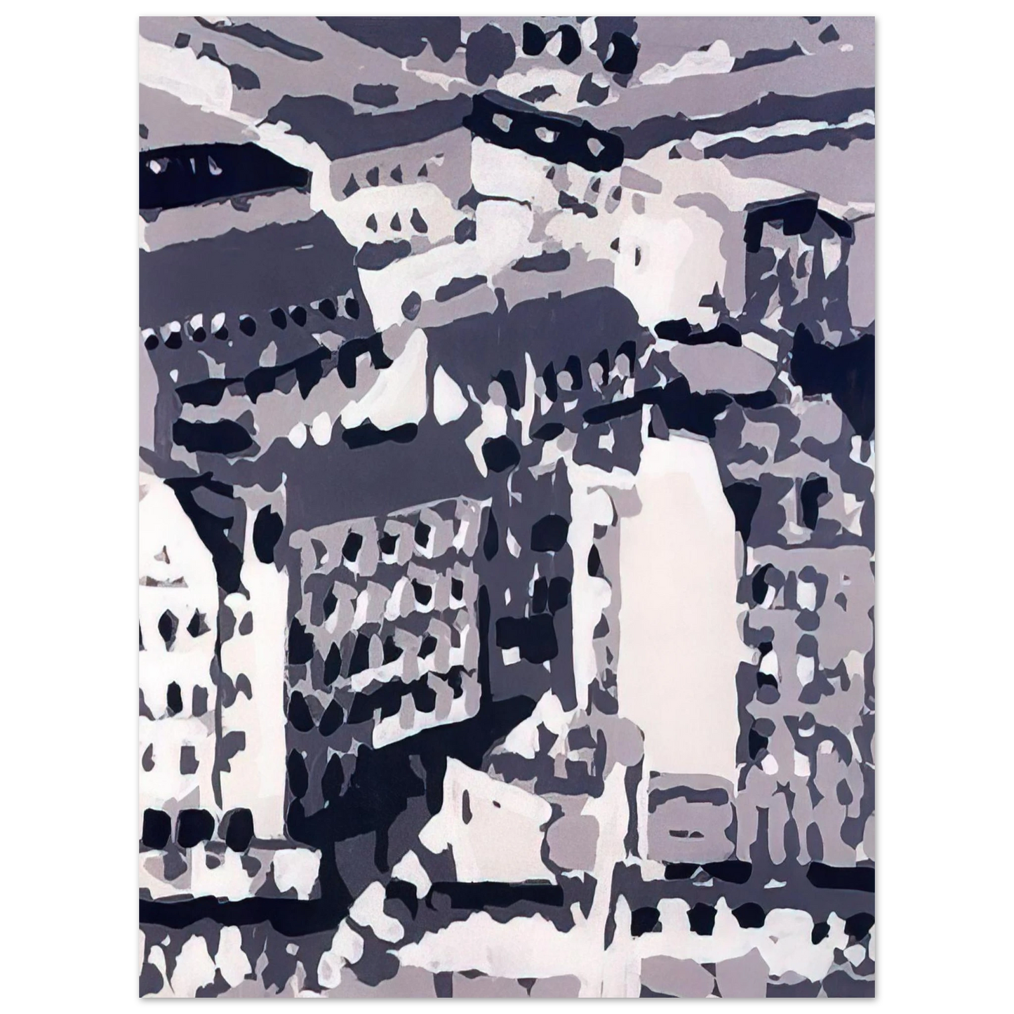Gerhard Richter - TOWNSCAPE 1969 2  75x100 cm / 30x40inches Fine Art Poster