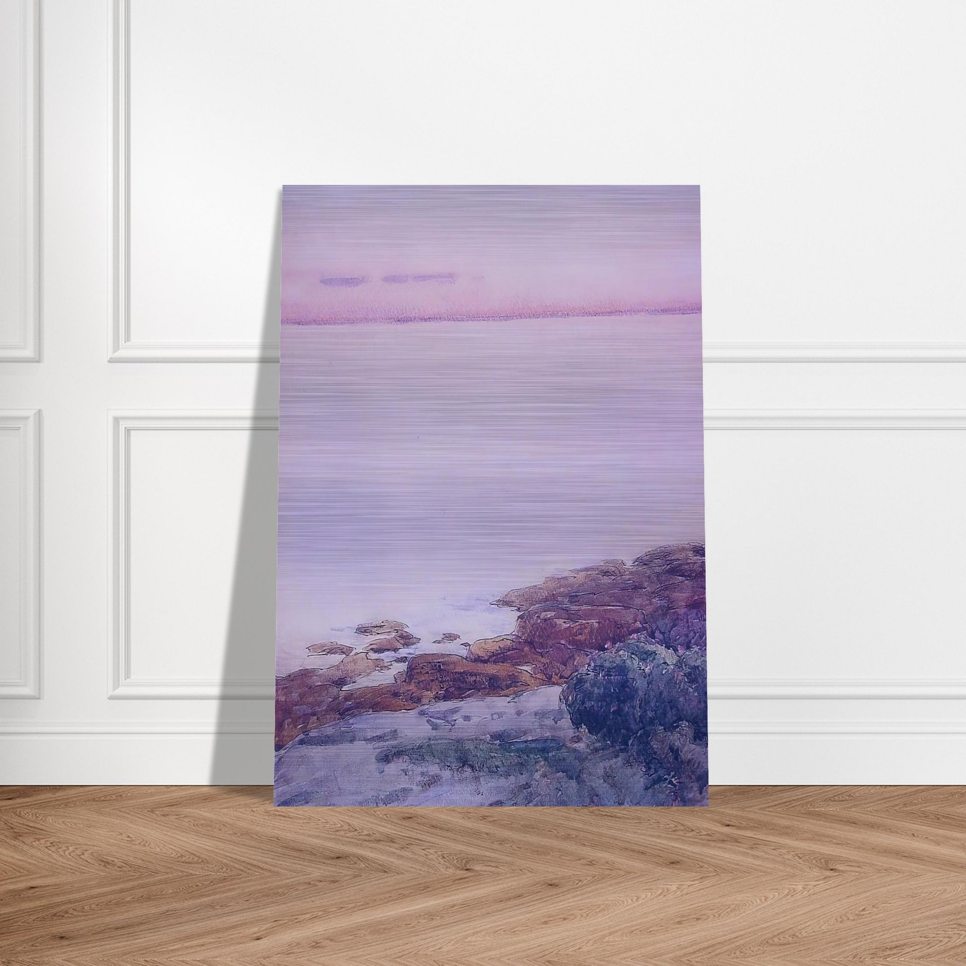 Isles of Shoals - Childe Hassam Brushed Aluminum Print - 70x100 cm / 28x40 inches | Childe Hassam Aluminum Print | Childe Hassam Prints