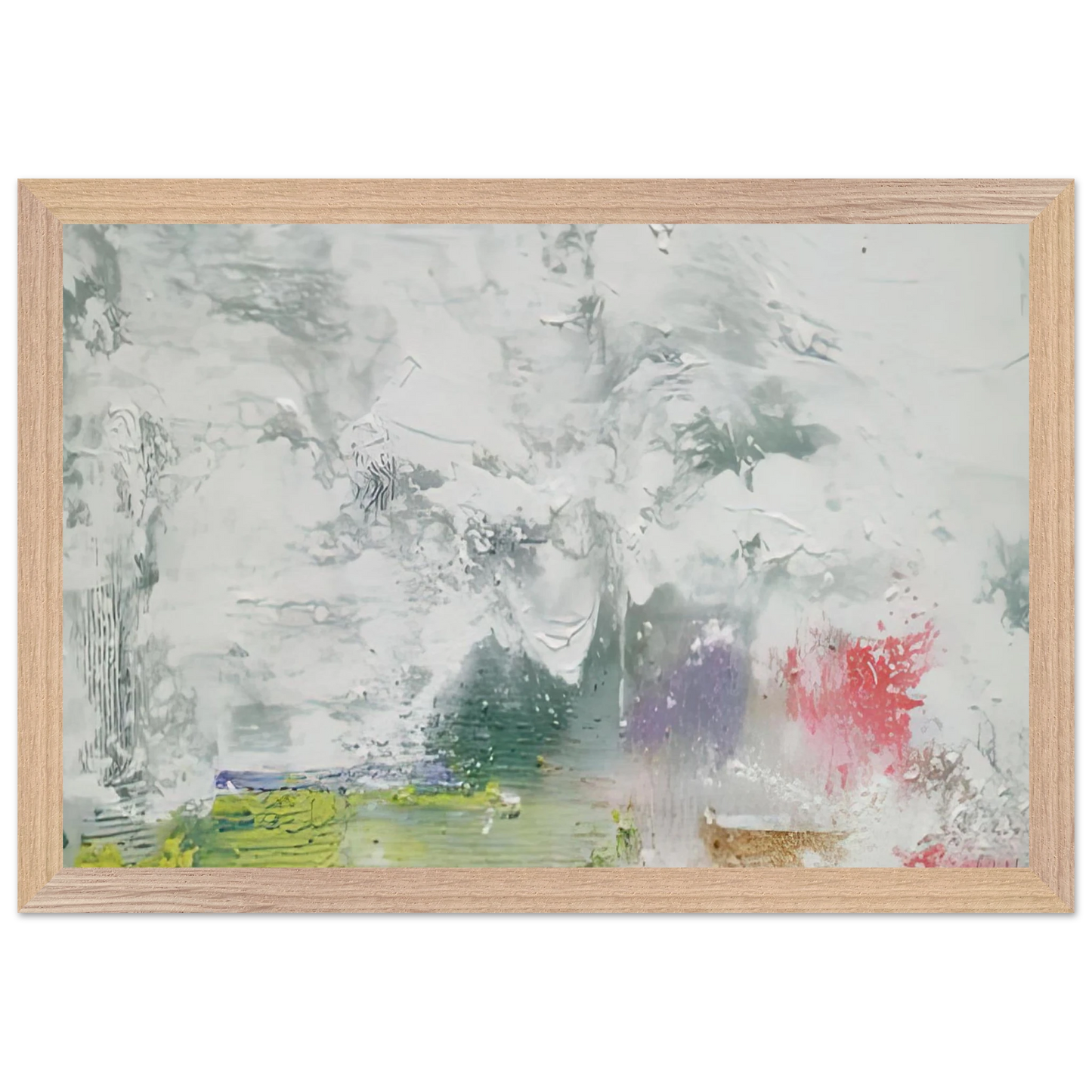 Helen Frankenthaler - Maelstrom, 1992- Wall Art - 60x80 cm / 24x32 inches - Fine Art Poster-canvas - -