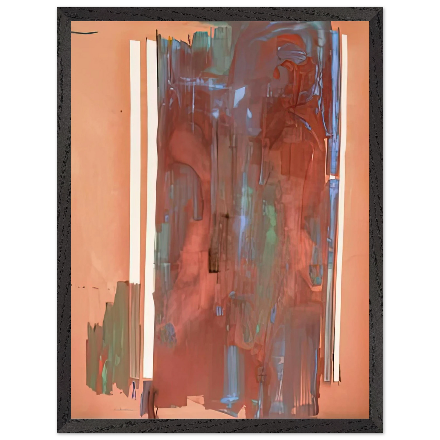 Helen Frankenthaler - Plexus, 1976- Wall Art - 28x40 inches / 70x70 cm - Canvas (Imperial)-canvas - -