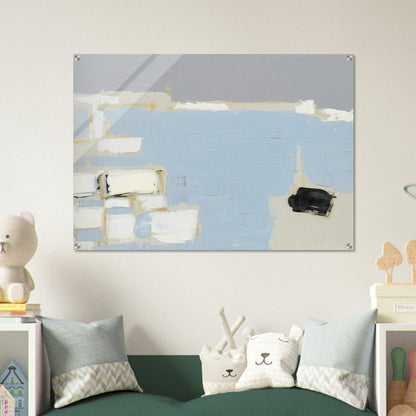 Marseille under snow - 1954 - Nicolas de Stael Acrylic Print - 70x100 cm / 28x40″ inches