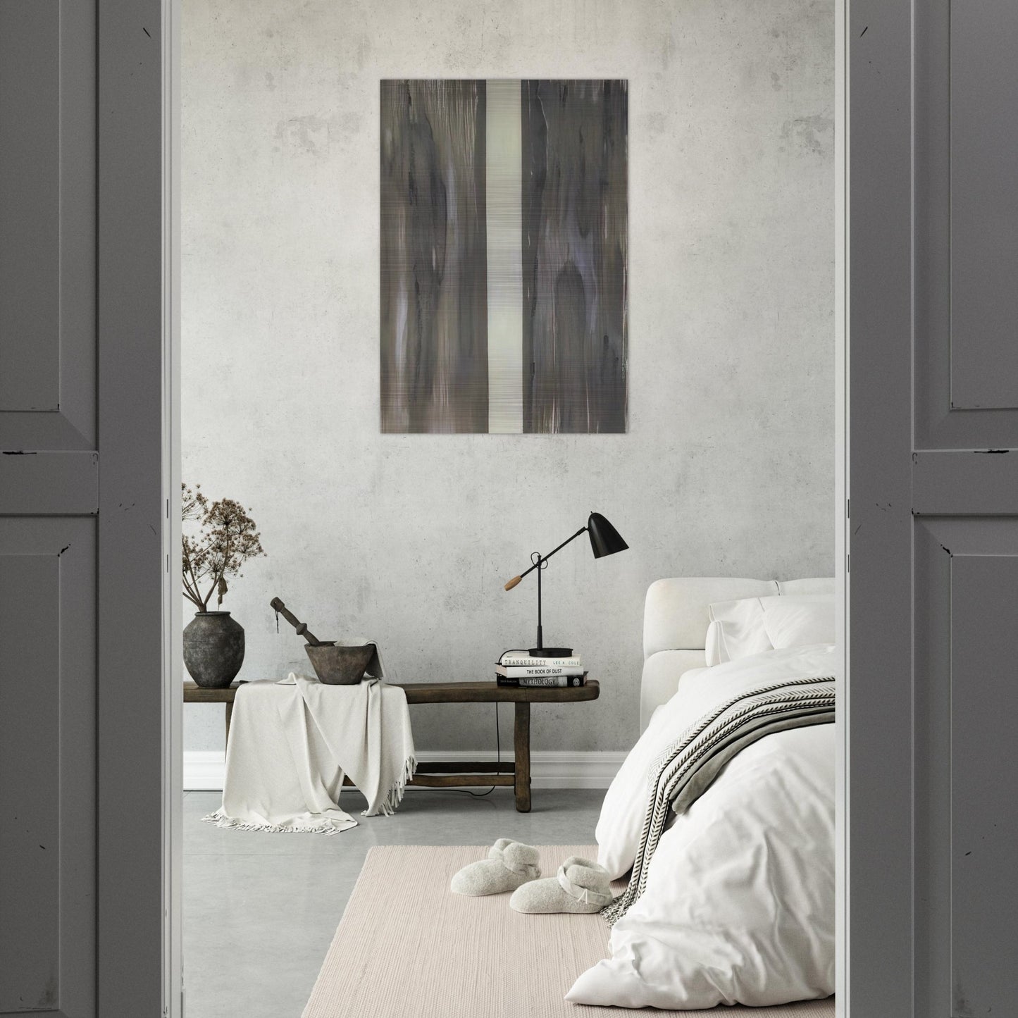 Moment - Barnett Newman Brushed Aluminum Print - 70x100 cm / 28x40 inches | Barnett Newman Aluminum Print | Barnett Newman Prints