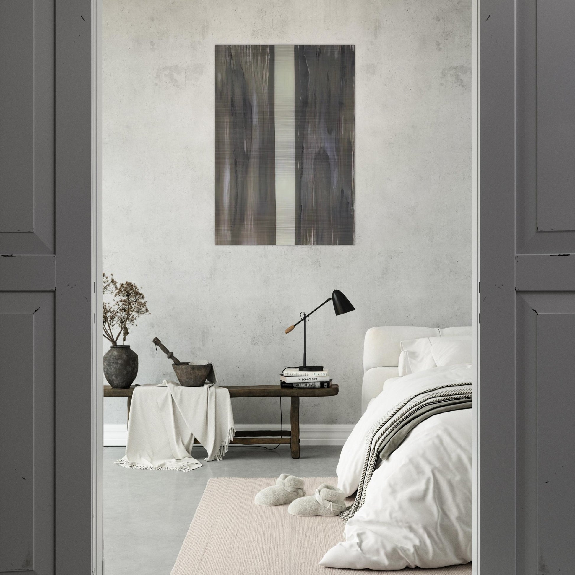 Moment - Barnett Newman Brushed Aluminum Print - 70x100 cm / 28x40 inches | Barnett Newman Aluminum Print | Barnett Newman Prints