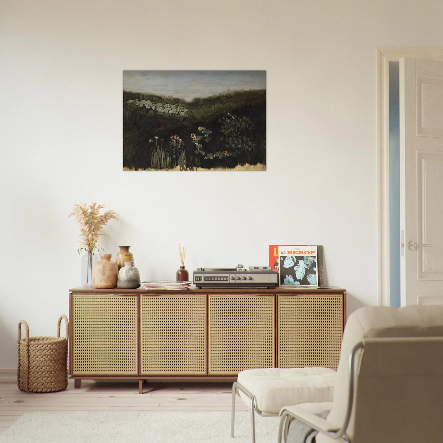 Sunflowers. Crimea - Arkhyp Kuindzhi Brushed Aluminum Print - 70x100 cm / 28x40 inches | Arkhyp Kuindzhi Aluminum Print | Arkhyp Kuindzhi Prints