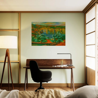 FESTIVAL OF ST LUCIA AT VILLAMALLA - Salvador Dali Brushed Aluminum Print - 70x100 cm / 28x40 inches | Salvador Dali Aluminum Print | Salvador Dali Prints