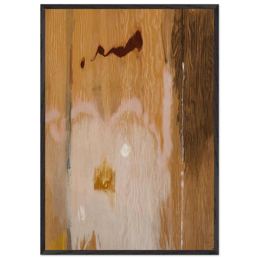 Tales of Genji VI - 1998 - Helen Frankenthaler 70x100 cm / 28x40 inches Framed Art Print – Black Wooden Frame