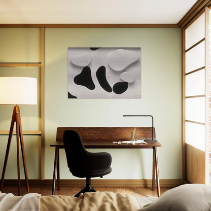 Constellation According to the Laws of Chance - Jean Arp Brushed Aluminum Print - 70x100 cm / 28x40 inches | Jean Arp Aluminum Print | Jean Arp Prints