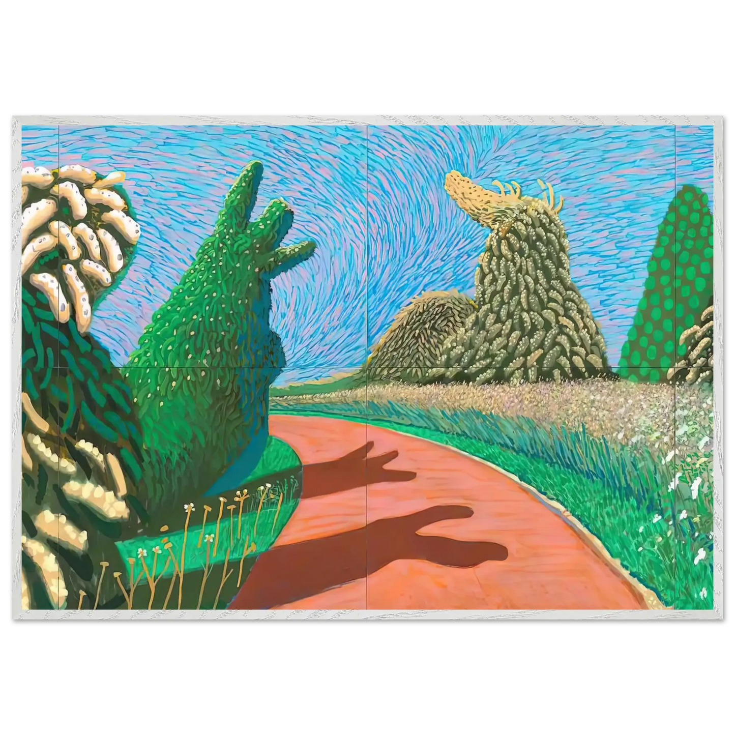 David Hockney - David Hockney Wall art - A1 (59.4 x 84.1  cm) - Fine Art Poster - -