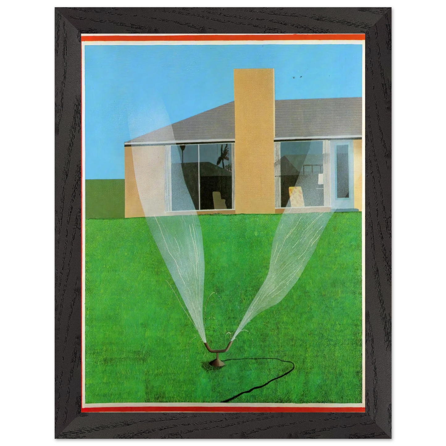 David Hockney - David Hockney Wall art - 28x43  cm / XL (11x17 inches) - Fine Art Poster-canvas - -
