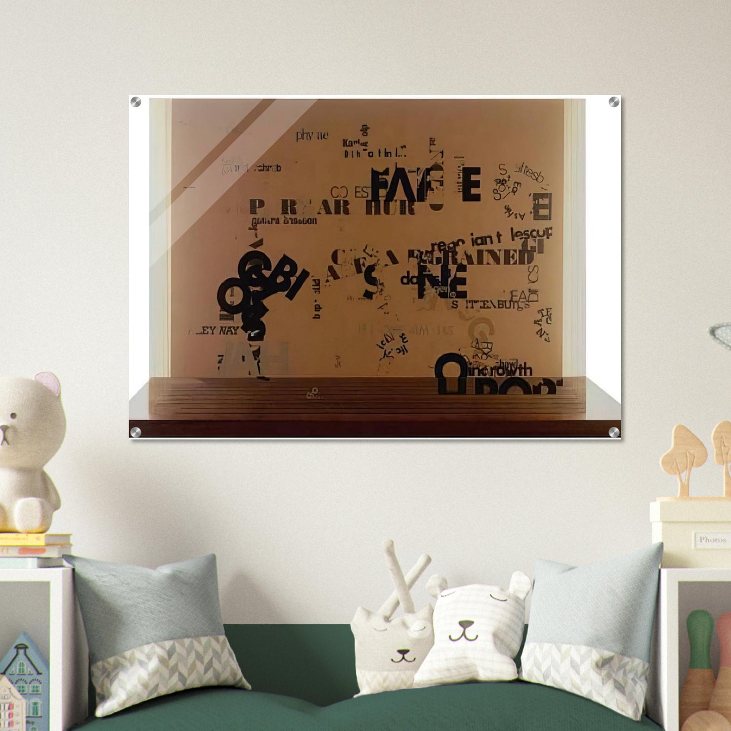 Not Wanting To Say Anything About Marcel, I - 1969 - John Cage Acrylic Print - 70x100 cm / 28x40″ inches