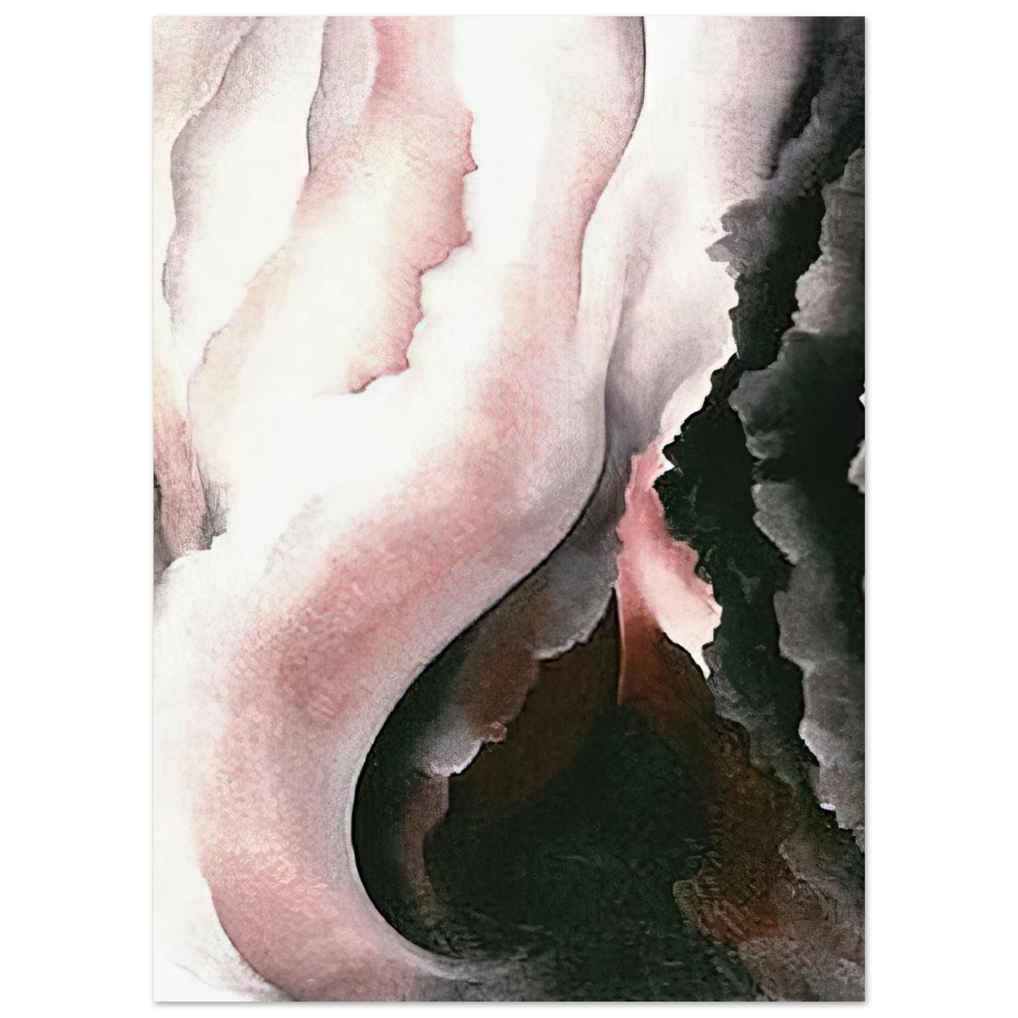 Georgia O'Keeffe - Dark Iris ?2 Fine Art Poster
