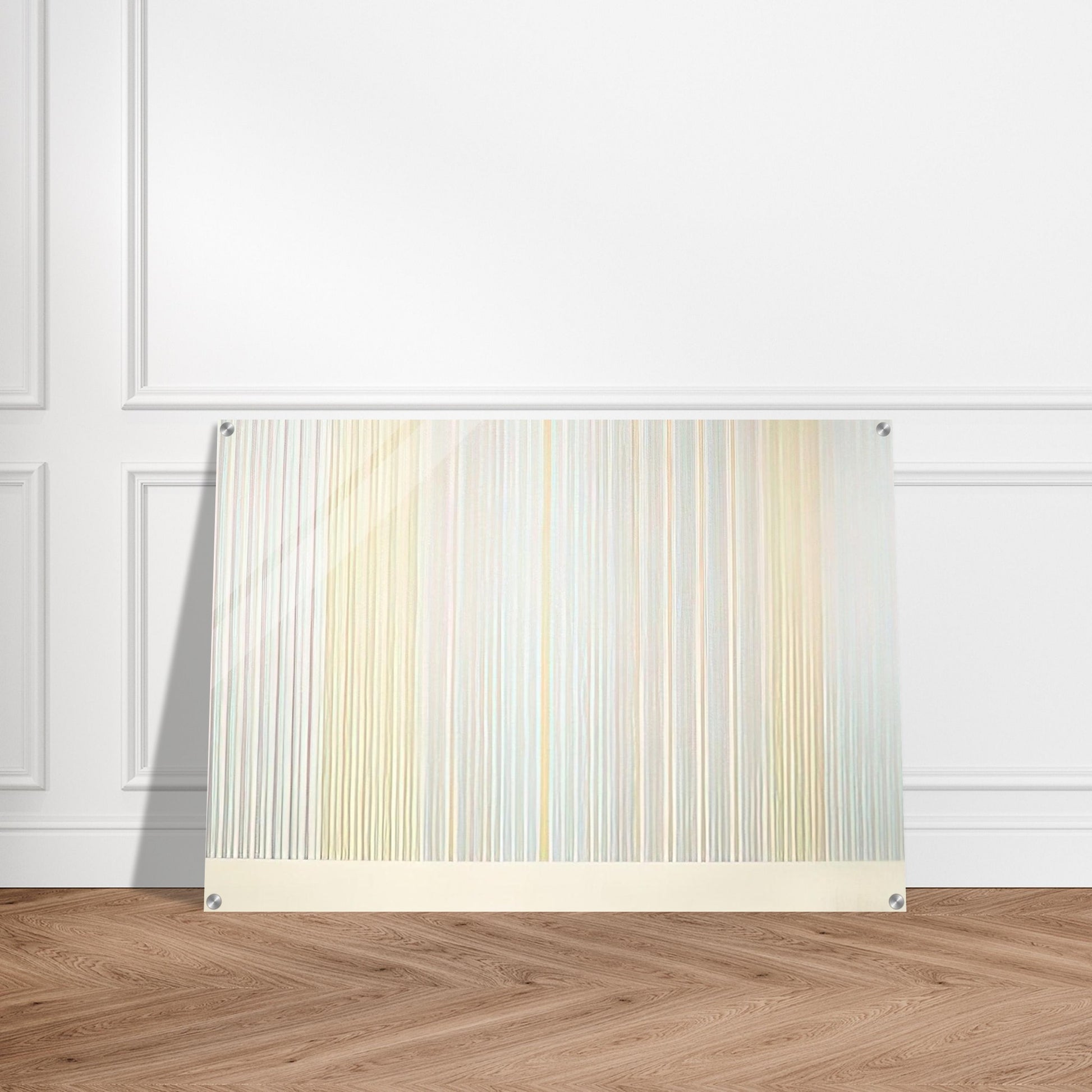 Renoir's Curtain - 1977 - Gene Davis Acrylic Print - 70x100 cm / 28x40″ inches