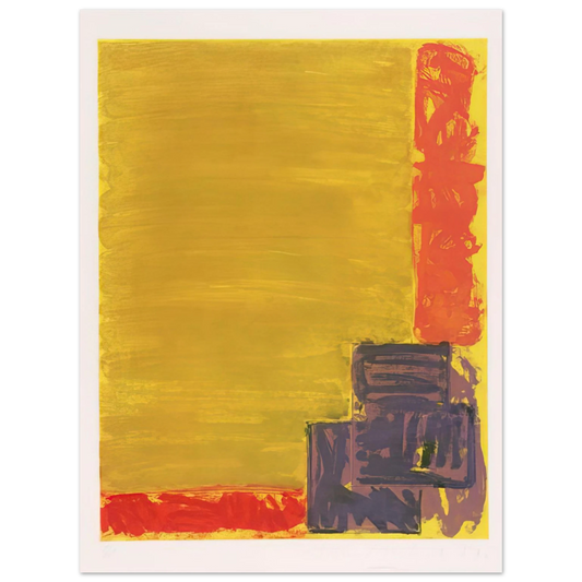 John Hoyland - View - 1979  75x100 cm / 30x40inches Fine Art Poster