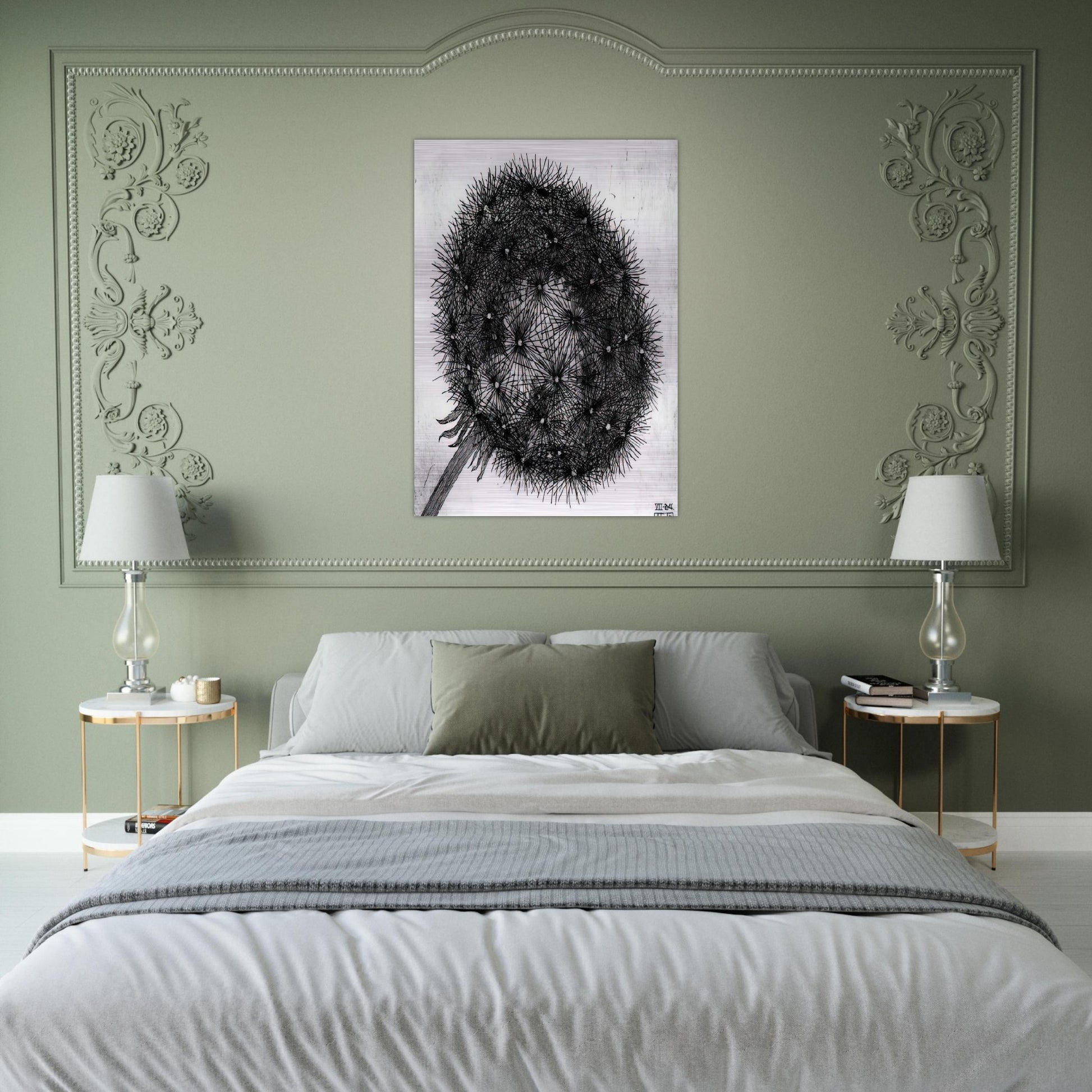 BLOWBALL I - MC Escher Brushed Aluminum Print - 70x100 cm / 28x40 inches | MC Escher Aluminum Print | MC Escher Prints