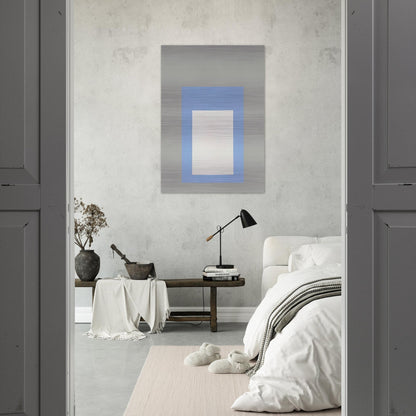 HOMAGE TO THE SQUARE GREEK ISLAND 1957 - Josef Albers Brushed Aluminum Print - 70x100 cm / 28x40 inches | Josef Albers Aluminum Print | Josef Albers Prints