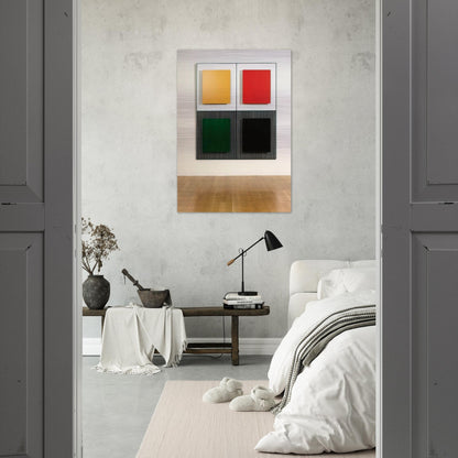 MARICHE 2 1997 - Jesus Rafael Soto Brushed Aluminum Print - 70x100 cm / 28x40 inches | Jesus Rafael Soto Aluminum Print | Jesus Rafael Soto Prints