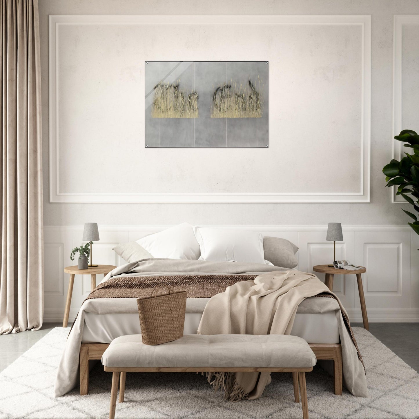 THE FINAL END 1992 - Edward Ruscha Acrylic Print - 70x100 cm / 28x40″ inches