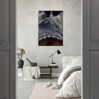 The Sea - Alice Neel Brushed Aluminum Print - 70x100 cm / 28x40 inches | Alice Neel Aluminum Print | Alice Neel Prints