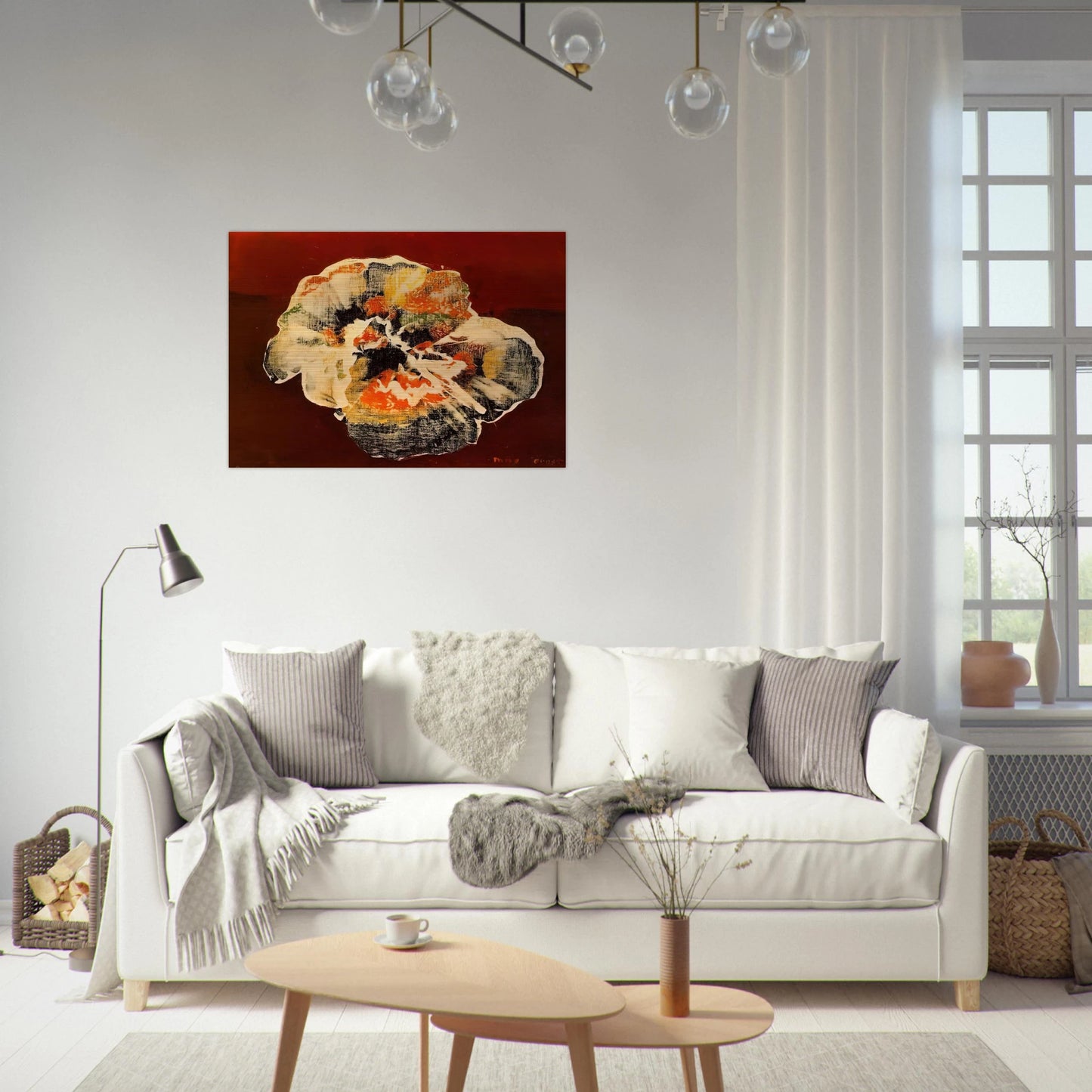 Flower Shell - Max Ernst Brushed Aluminum Print - 70x100 cm / 28x40 inches | Max Ernst Aluminum Print | Max Ernst Prints
