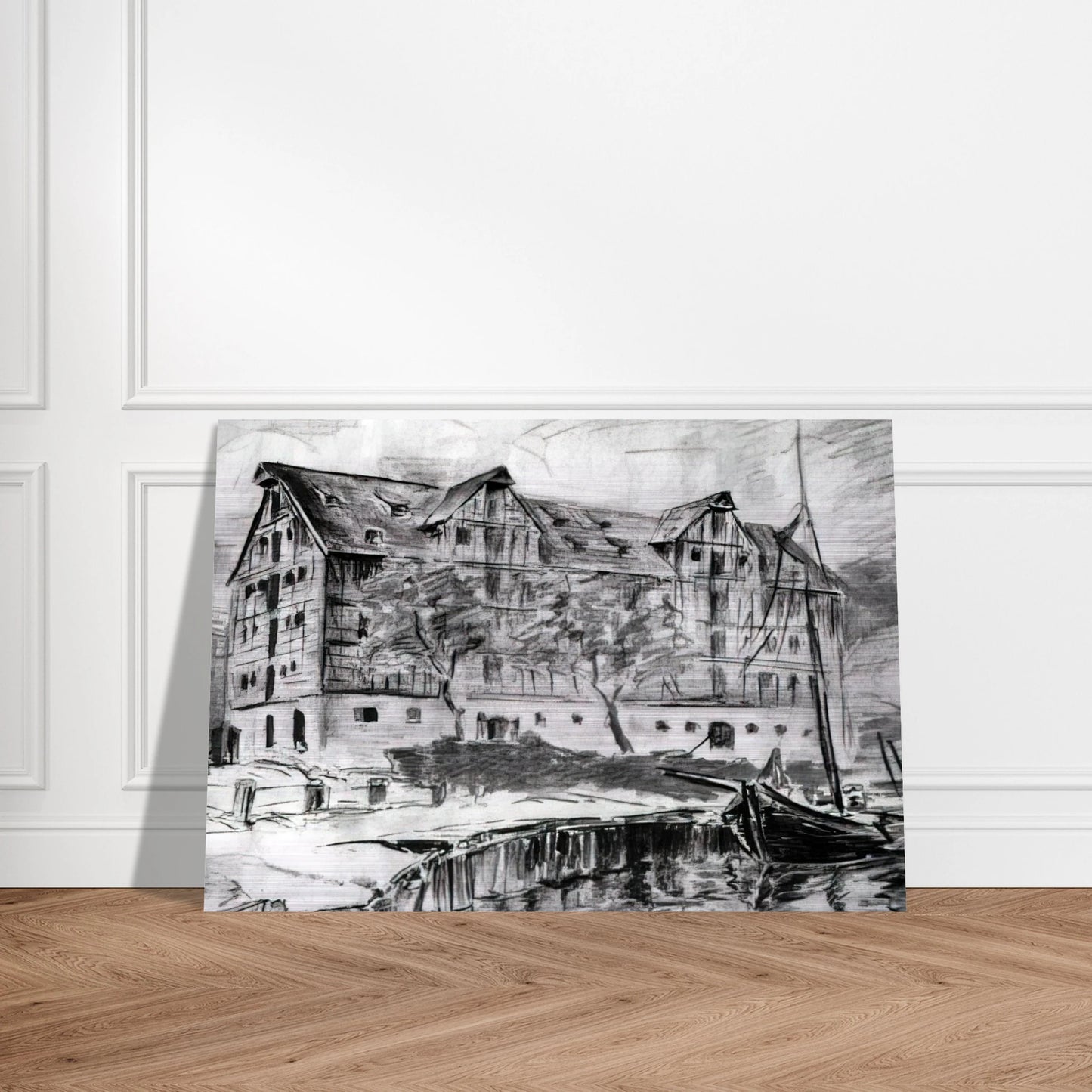 Untitled - 1926 - Konrad Zuse Brushed Aluminum Print - 70x100 cm / 28x40 inches | Konrad Zuse Aluminum Print | Konrad Zuse Prints