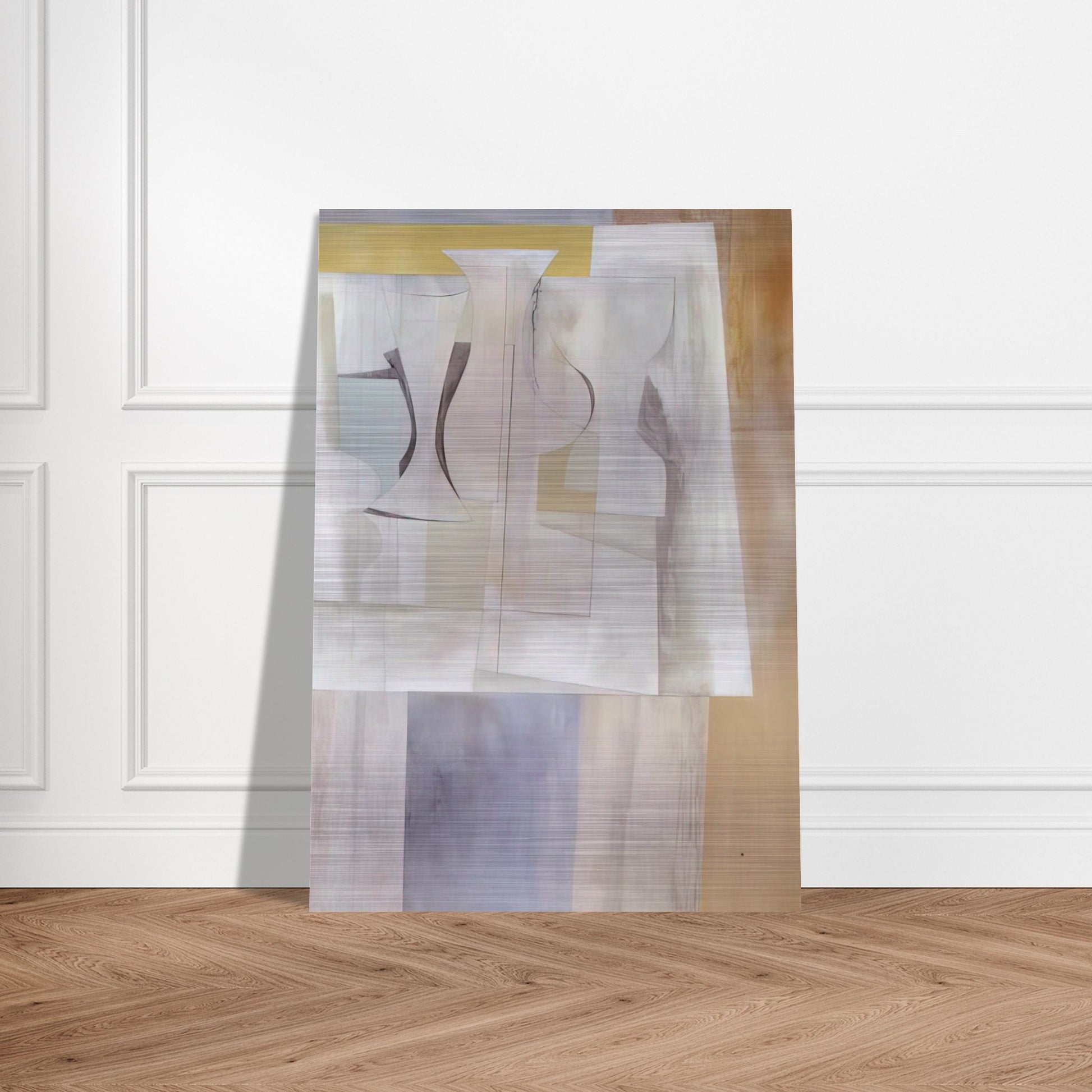 Sept 8-54 Torcello - 1954 - Ben Nicholson Brushed Aluminum Print - 70x100 cm / 28x40 inches | Ben Nicholson Aluminum Print | Ben Nicholson Prints