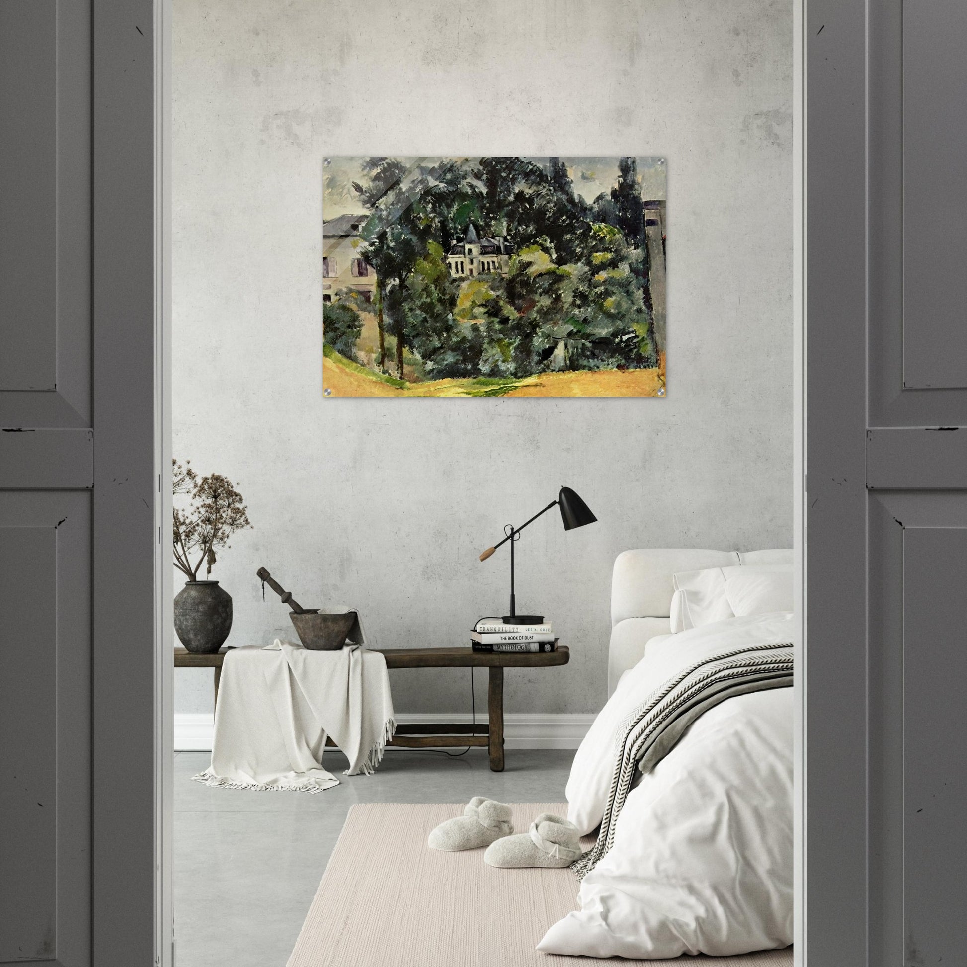 Castle of Marines - Paul Cézanne Acrylic Print - 70x100 cm / 28x40″ inches
