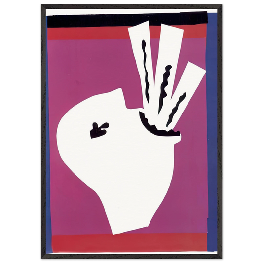 THE CIRCUS 1943 - Henri Matisse 70x100 cm / 28x40 inches Framed Art Print – Black Wooden Frame