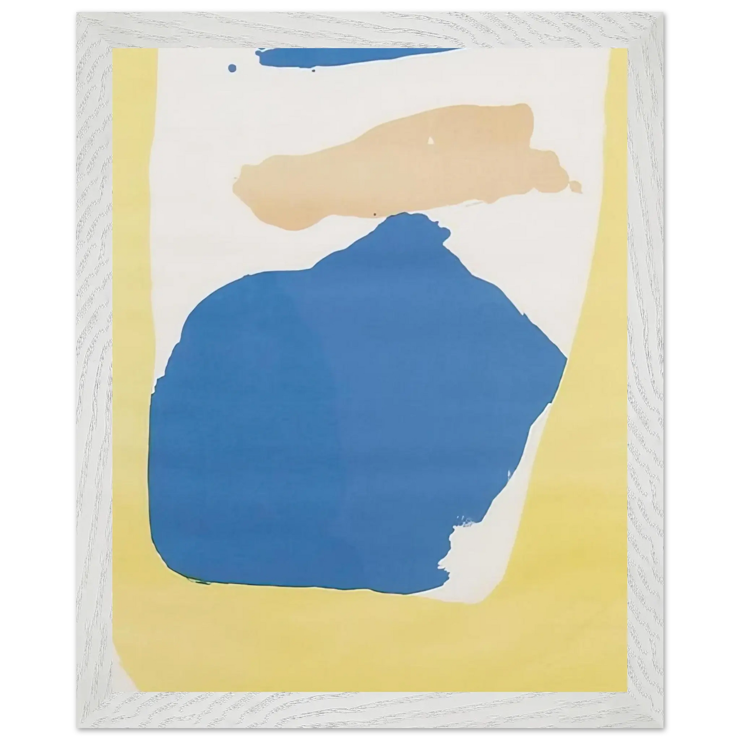 Helen Frankenthaler - Frankenthaler Preview - 1965 Wall art - 50x70 cm / 20x28 Inches - Premium Wooden Framed Poster With Fine Art Paper - Wood frame