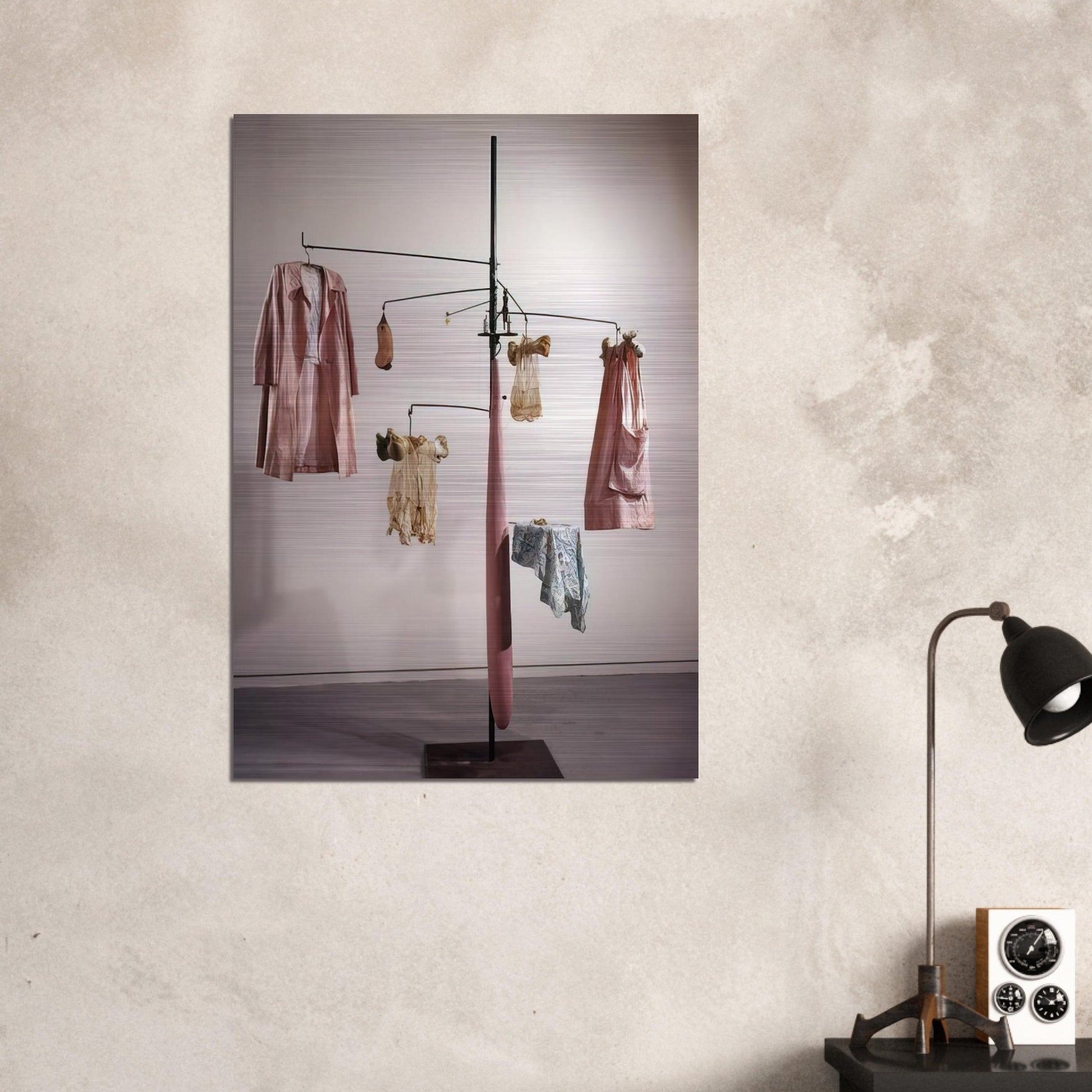 PINK DAYS AND BLUE DAYS 1997 - Louise Bourgeois Brushed Aluminum Print - 70x100 cm / 28x40 inches | Louise Bourgeois Aluminum Print | Louise Bourgeois Prints